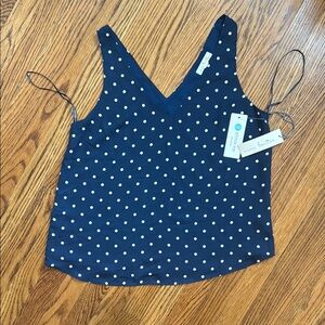 Nine Britton Blue and White Camisole Top